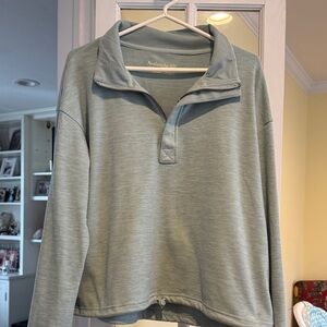 Avalanche Light Blue Pullover with Chest Logo